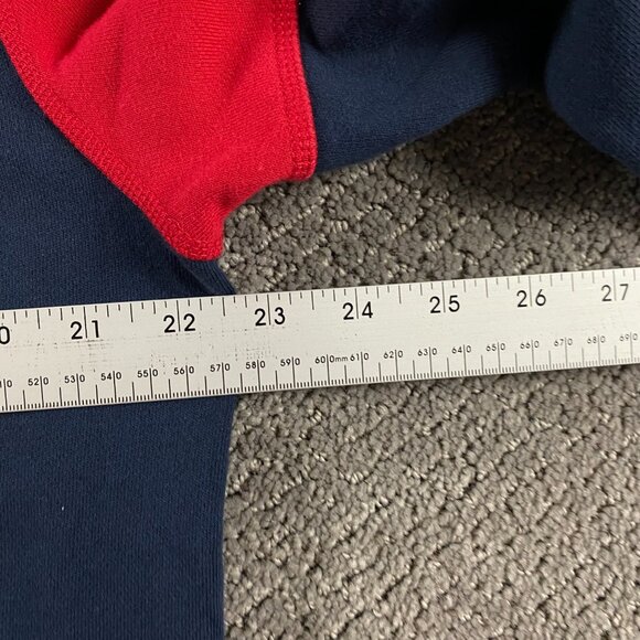 Vineyard Vines USA Color Block Mock Neck Pullover 1/2 Zip Sweatshirt Men's Large - Picture 8 of 11